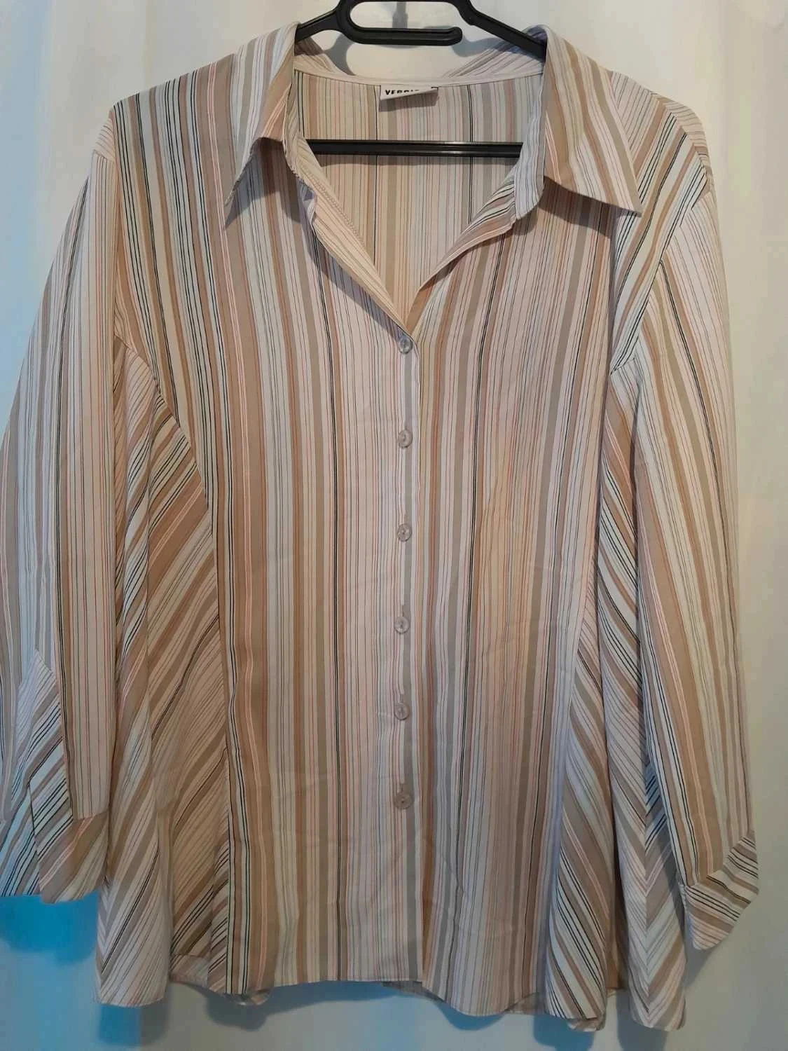 Chemisier à rayures, marque Yessica,Taille 50